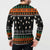 Rottweiler Christmas Button Sweatshirt Xmas Holiday Patterns - Wonder Print Shop