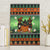 Rottweiler Christmas Canvas Wall Art Xmas Holiday Patterns - Wonder Print Shop