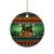 Rottweiler Christmas Ceramic Ornament Xmas Holiday Patterns - Wonder Print Shop