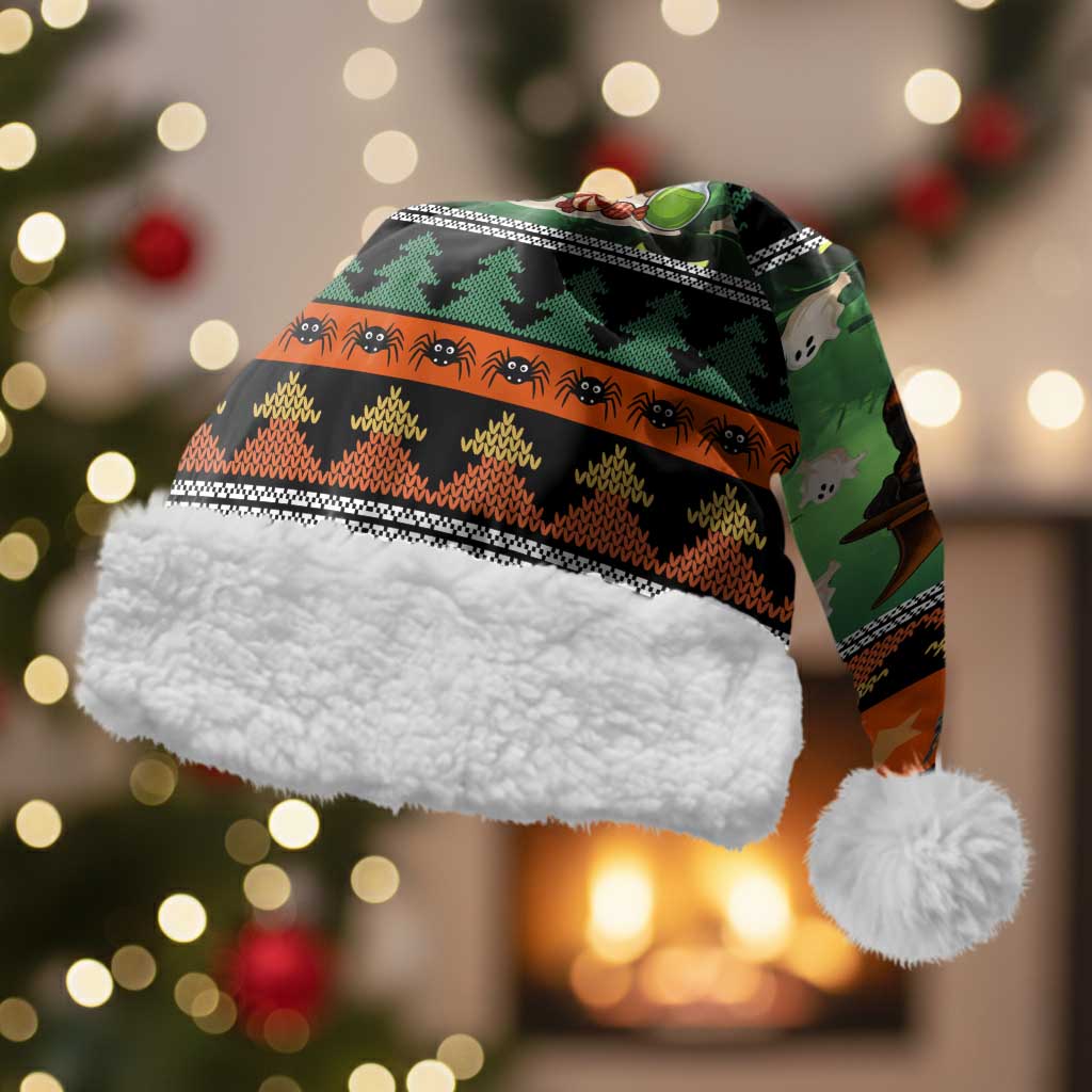 Rottweiler Christmas Santa Hat Xmas Holiday Patterns - Wonder Print Shop