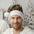 Rottweiler Christmas Santa Hat Xmas Holiday Patterns - Wonder Print Shop