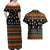 Rottweiler Christmas Couples Matching Off Shoulder Maxi Dress and Hawaiian Shirt Xmas Holiday Patterns - Wonder Print Shop