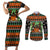 Rottweiler Christmas Couples Matching Short Sleeve Bodycon Dress and Long Sleeve Button Shirt Xmas Holiday Patterns - Wonder Print Shop