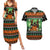 Rottweiler Christmas Couples Matching Summer Maxi Dress and Hawaiian Shirt Xmas Holiday Patterns - Wonder Print Shop