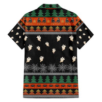 Rottweiler Christmas Family Matching Short Sleeve Bodycon Dress and Hawaiian Shirt Xmas Holiday Patterns - Wonder Print Shop