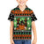 Rottweiler Christmas Family Matching Short Sleeve Bodycon Dress and Hawaiian Shirt Xmas Holiday Patterns - Wonder Print Shop