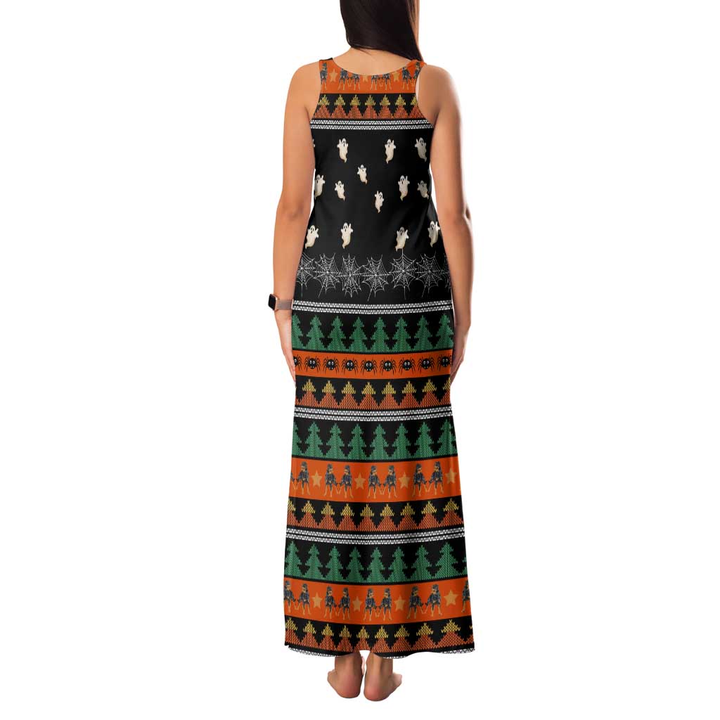 Rottweiler Christmas Family Matching Tank Maxi Dress and Hawaiian Shirt Xmas Holiday Patterns - Wonder Print Shop