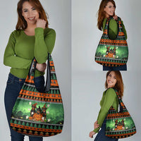Rottweiler Christmas Grocery Bag Xmas Holiday Patterns - Wonder Print Shop