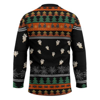 Rottweiler Christmas Hockey Jersey Xmas Holiday Patterns - Wonder Print Shop