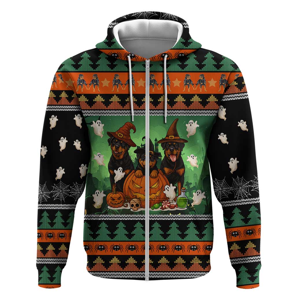Rottweiler Christmas Hoodie Xmas Holiday Patterns - Wonder Print Shop