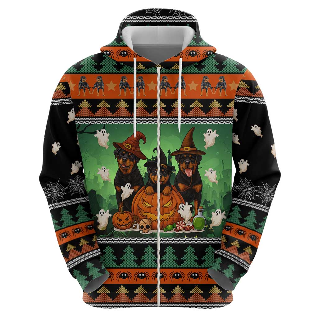 Rottweiler Christmas Hoodie Xmas Holiday Patterns - Wonder Print Shop