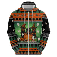 Rottweiler Christmas Hoodie Xmas Holiday Patterns - Wonder Print Shop