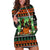 Rottweiler Christmas Hoodie Dress Xmas Holiday Patterns - Wonder Print Shop
