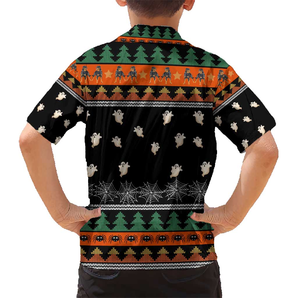 Rottweiler Christmas Kid Hawaiian Shirt Xmas Holiday Patterns - Wonder Print Shop