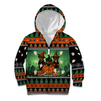 Rottweiler Christmas Kid Hoodie Xmas Holiday Patterns - Wonder Print Shop