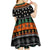 Rottweiler Christmas Kid Short Sleeve Dress Xmas Holiday Patterns - Wonder Print Shop