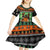 Rottweiler Christmas Kid Short Sleeve Dress Xmas Holiday Patterns - Wonder Print Shop