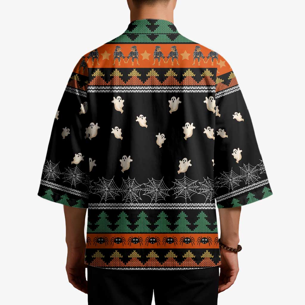 Rottweiler Christmas Kimono Xmas Holiday Patterns - Wonder Print Shop