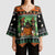 Rottweiler Christmas Kimono Sleeve Blouse Xmas Holiday Patterns - Wonder Print Shop