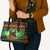 Rottweiler Christmas Leather Bag Xmas Holiday Patterns - Wonder Print Shop