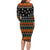 Rottweiler Christmas Long Sleeve Bodycon Dress Xmas Holiday Patterns - Wonder Print Shop