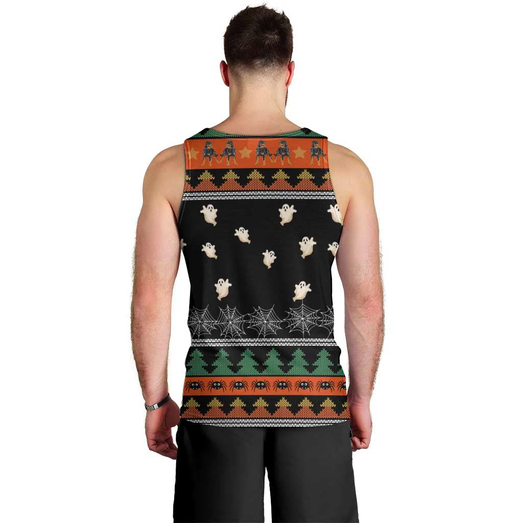 Rottweiler Christmas Men Tank Top Xmas Holiday Patterns - Wonder Print Shop
