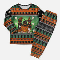 Rottweiler Christmas Pajama Set Xmas Holiday Patterns - Wonder Print Shop