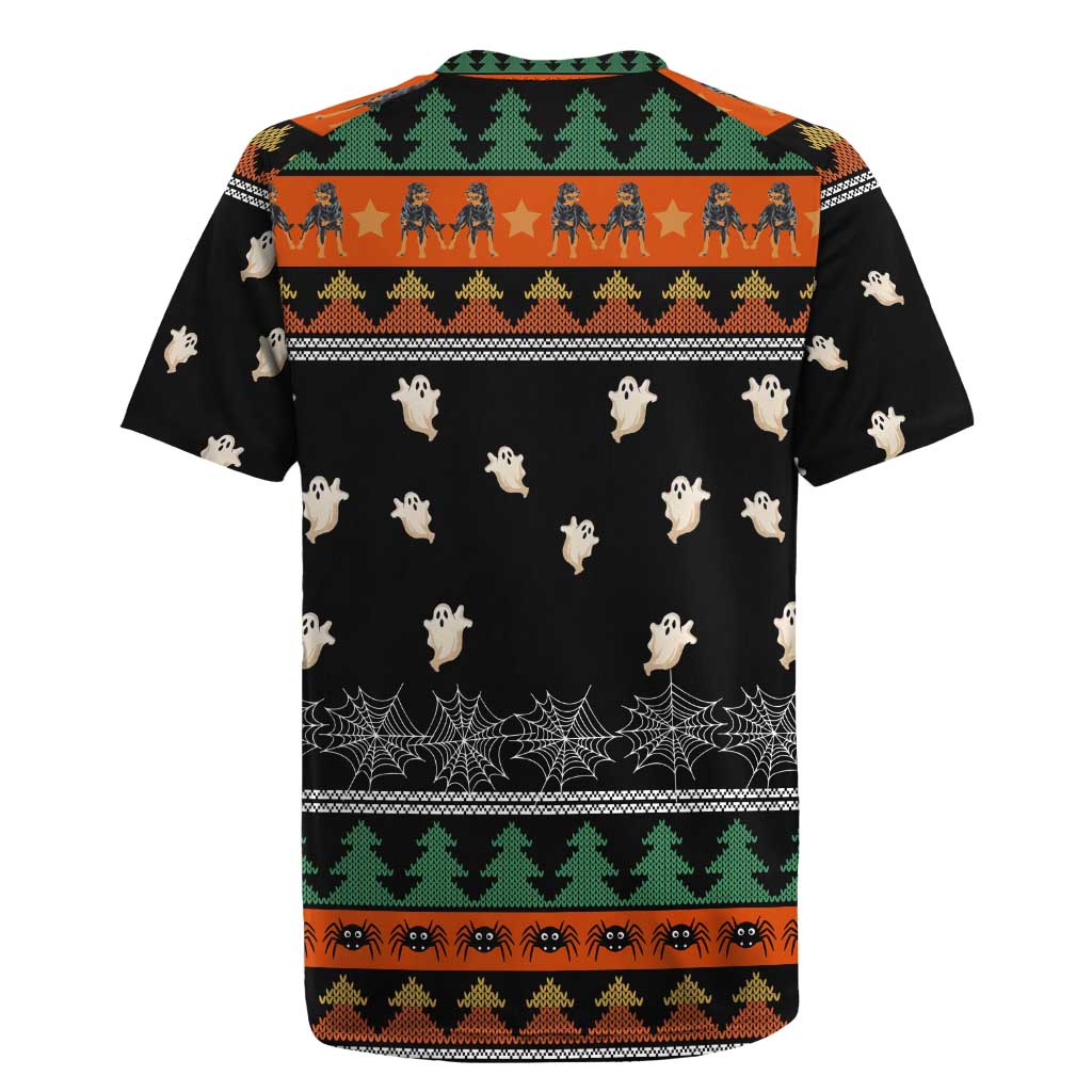 Rottweiler Christmas Rugby Jersey Xmas Holiday Patterns - Wonder Print Shop