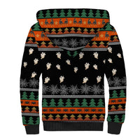 Rottweiler Christmas Sherpa Hoodie Xmas Holiday Patterns - Wonder Print Shop
