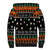 Rottweiler Christmas Sherpa Hoodie Xmas Holiday Patterns - Wonder Print Shop