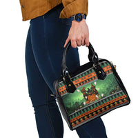 Rottweiler Christmas Shoulder Handbag Xmas Holiday Patterns - Wonder Print Shop