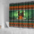 Rottweiler Christmas Shower Curtain Xmas Holiday Patterns - Wonder Print Shop
