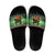 Rottweiler Christmas Slide Sandals Xmas Holiday Patterns - Wonder Print Shop