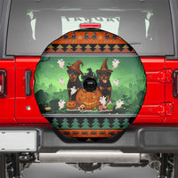 Rottweiler Christmas Spare Tire Cover Xmas Holiday Patterns - Wonder Print Shop