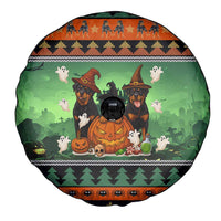 Rottweiler Christmas Spare Tire Cover Xmas Holiday Patterns - Wonder Print Shop