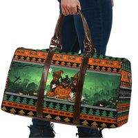 Rottweiler Christmas Travel Bag Xmas Holiday Patterns - Wonder Print Shop