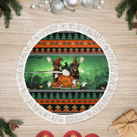Rottweiler Christmas Tree Skirt Xmas Holiday Patterns - Wonder Print Shop
