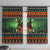 Rottweiler Christmas Window Curtain Xmas Holiday Patterns - Wonder Print Shop