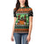 Rottweiler Christmas Women Polo Shirt Xmas Holiday Patterns - Wonder Print Shop