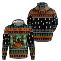 Rottweiler Christmas Zip Hoodie Xmas Holiday Patterns - Wonder Print Shop