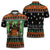 Rottweiler Christmas Zipper Polo Shirt Xmas Holiday Patterns - Wonder Print Shop