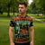 Rottweiler Christmas Zipper Polo Shirt Xmas Holiday Patterns - Wonder Print Shop