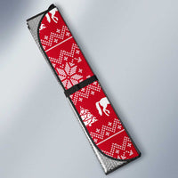 Lovely Unicorn Christmas Auto Sun Shade Xmas Holiday Patterns - Wonder Print Shop