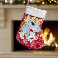 Lovely Unicorn Christmas Stocking Xmas Holiday Patterns - Wonder Print Shop