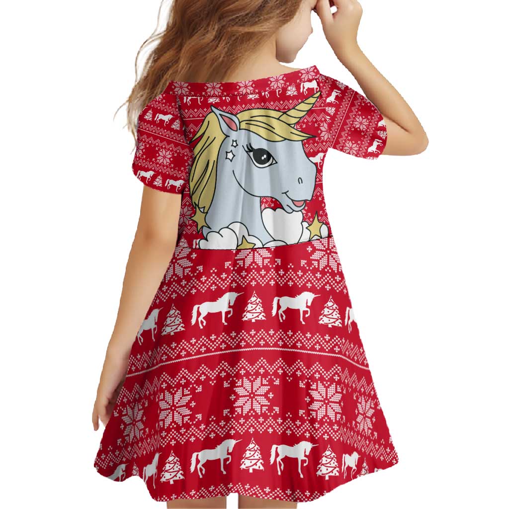 Lovely Unicorn Christmas Family Matching Summer Maxi Dress and Hawaiian Shirt Xmas Holiday Patterns - Wonder Print Shop