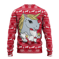 Lovely Unicorn Christmas Ugly Christmas Sweater Xmas Holiday Patterns - Wonder Print Shop