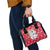 Lovely Unicorn Christmas Shoulder Handbag Xmas Holiday Patterns - Wonder Print Shop