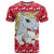 Lovely Unicorn Christmas T Shirt Xmas Holiday Patterns - Wonder Print Shop