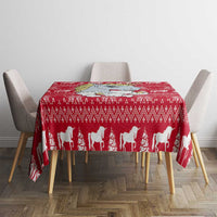 Lovely Unicorn Christmas Tablecloth Xmas Holiday Patterns - Wonder Print Shop