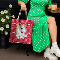Lovely Unicorn Christmas Tote Bag Xmas Holiday Patterns - Wonder Print Shop